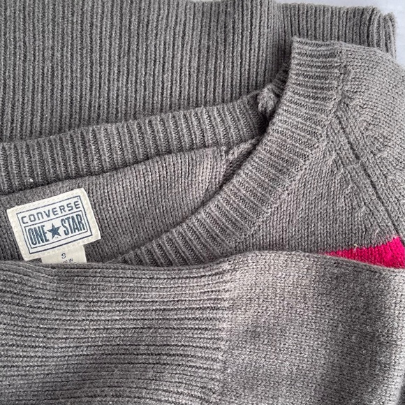 Converse One Star Striped Sweater Size S - Picture 7 of 8